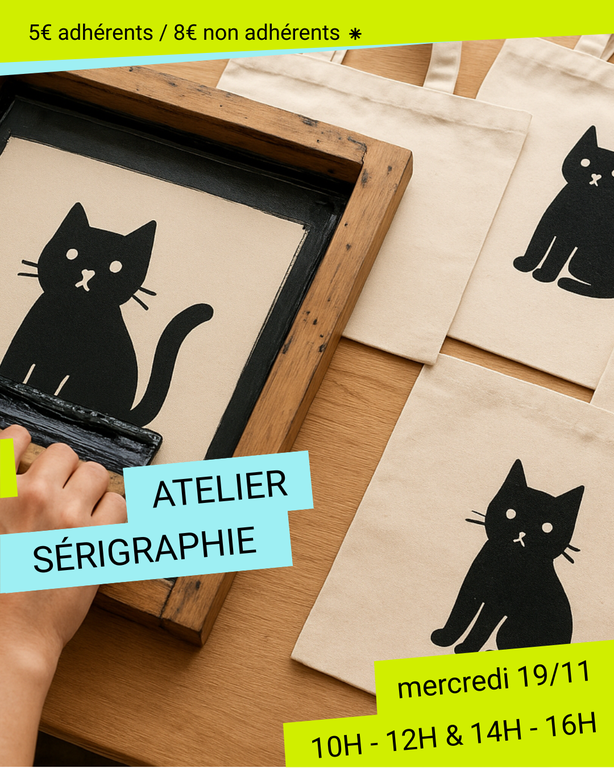 ATELIER SÉRIGRAPHIE